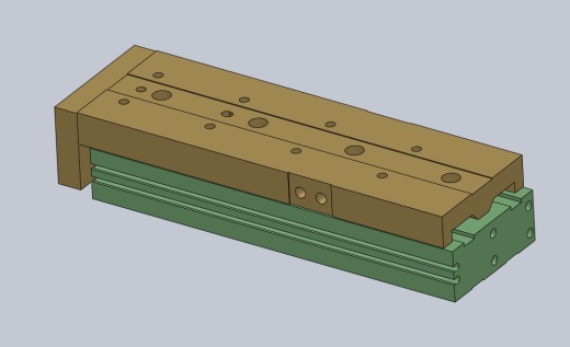 HLQ20双轴型精密滑台缸[HLQ20x100S]缩略图